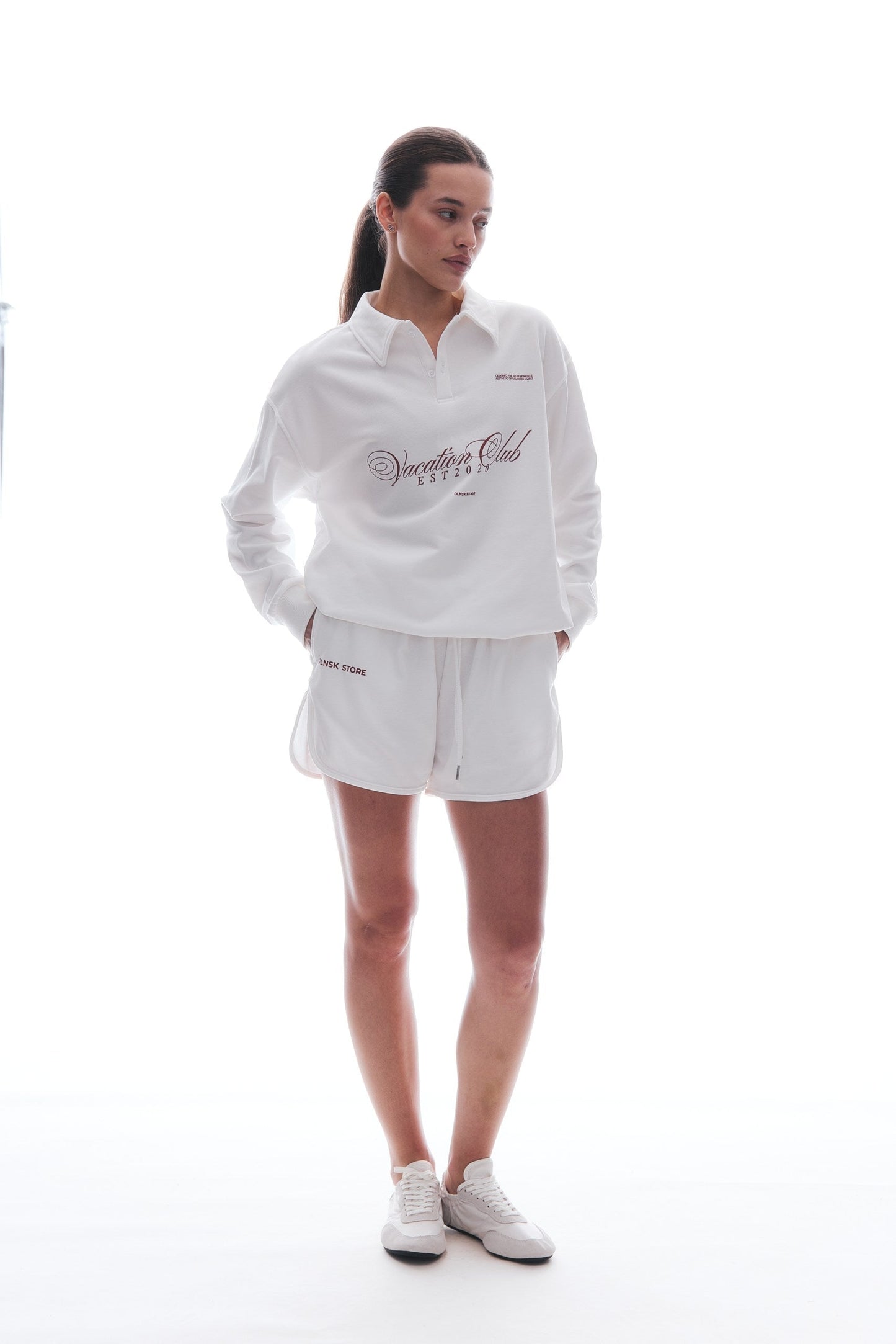 VACATION polo in CLOUDE WHITE DLNSK 