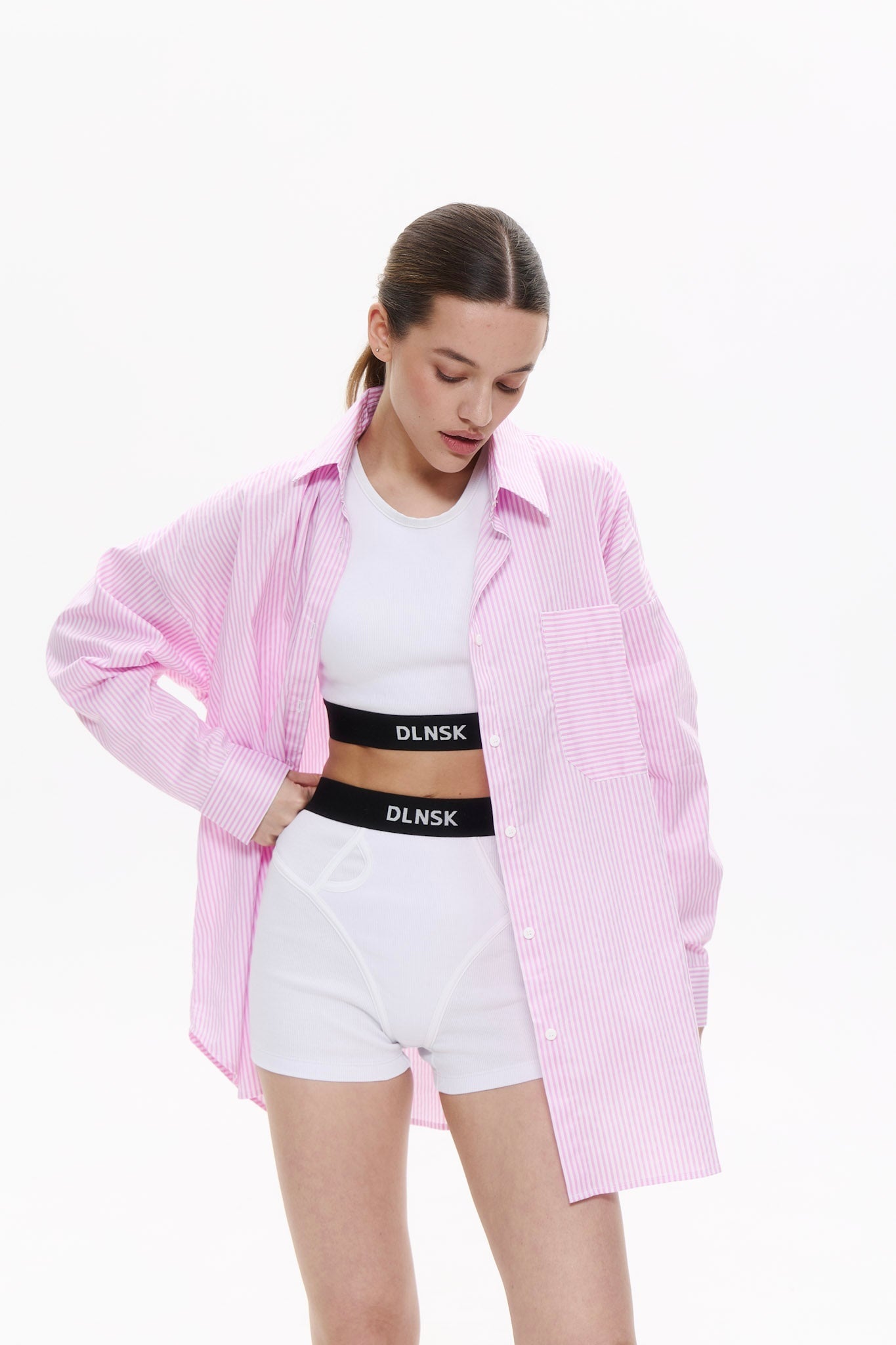 VACATION shirt in MARSHMALLOW PINK DLNSK 