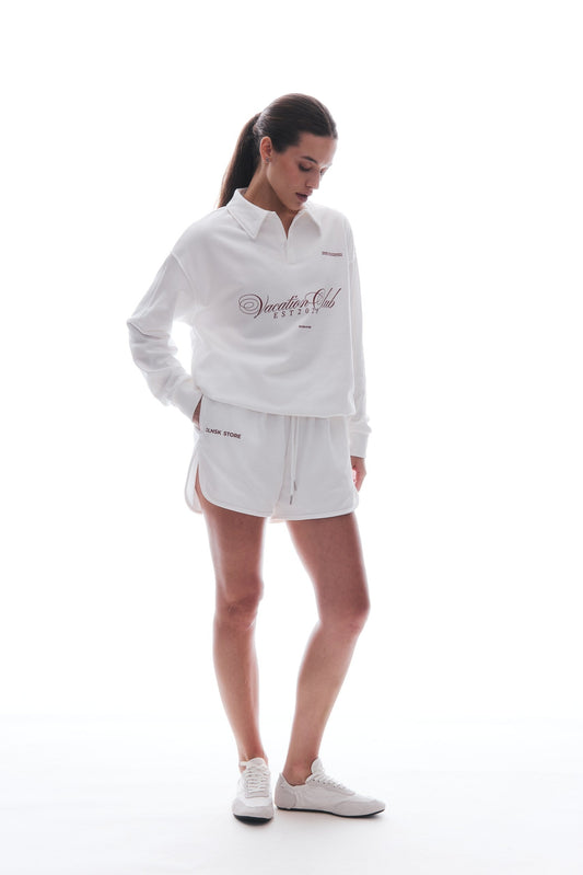 VACATION shorts in CLOUDE WHITE DLNSK 