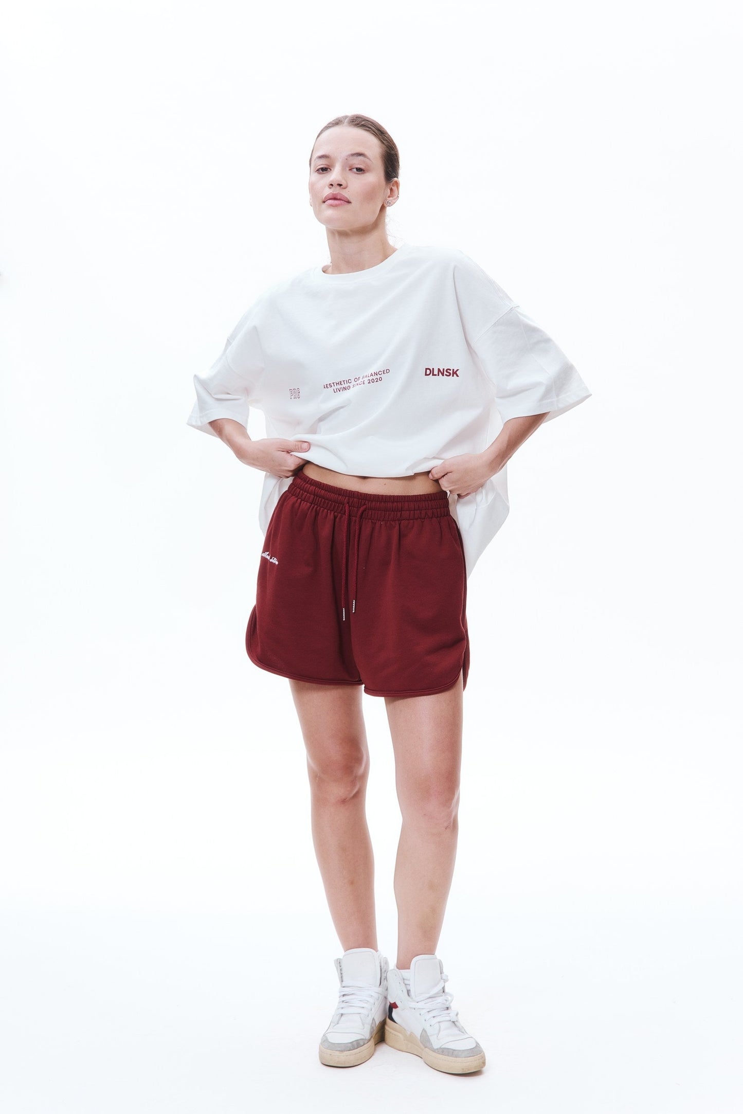 VACATION shorts in RED WINE DLNSK 