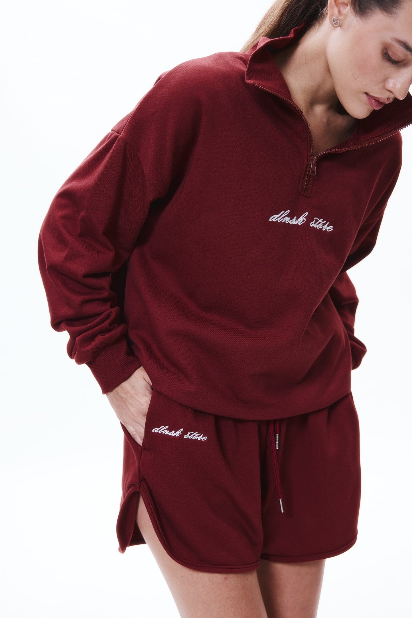 VACATION shorts in RED WINE DLNSK 