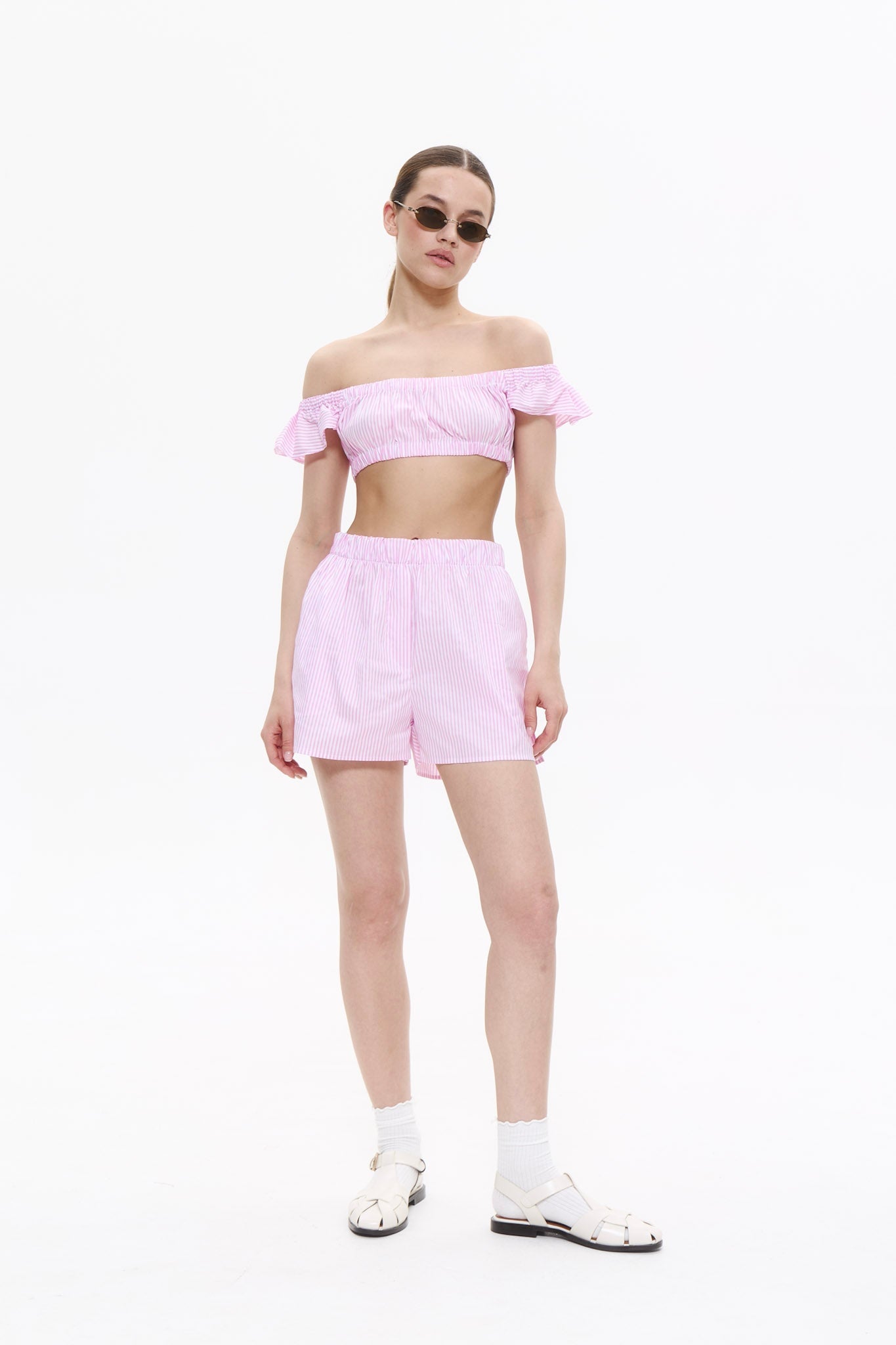 VACATION top in MARSHMALLOW PINK DLNSK 