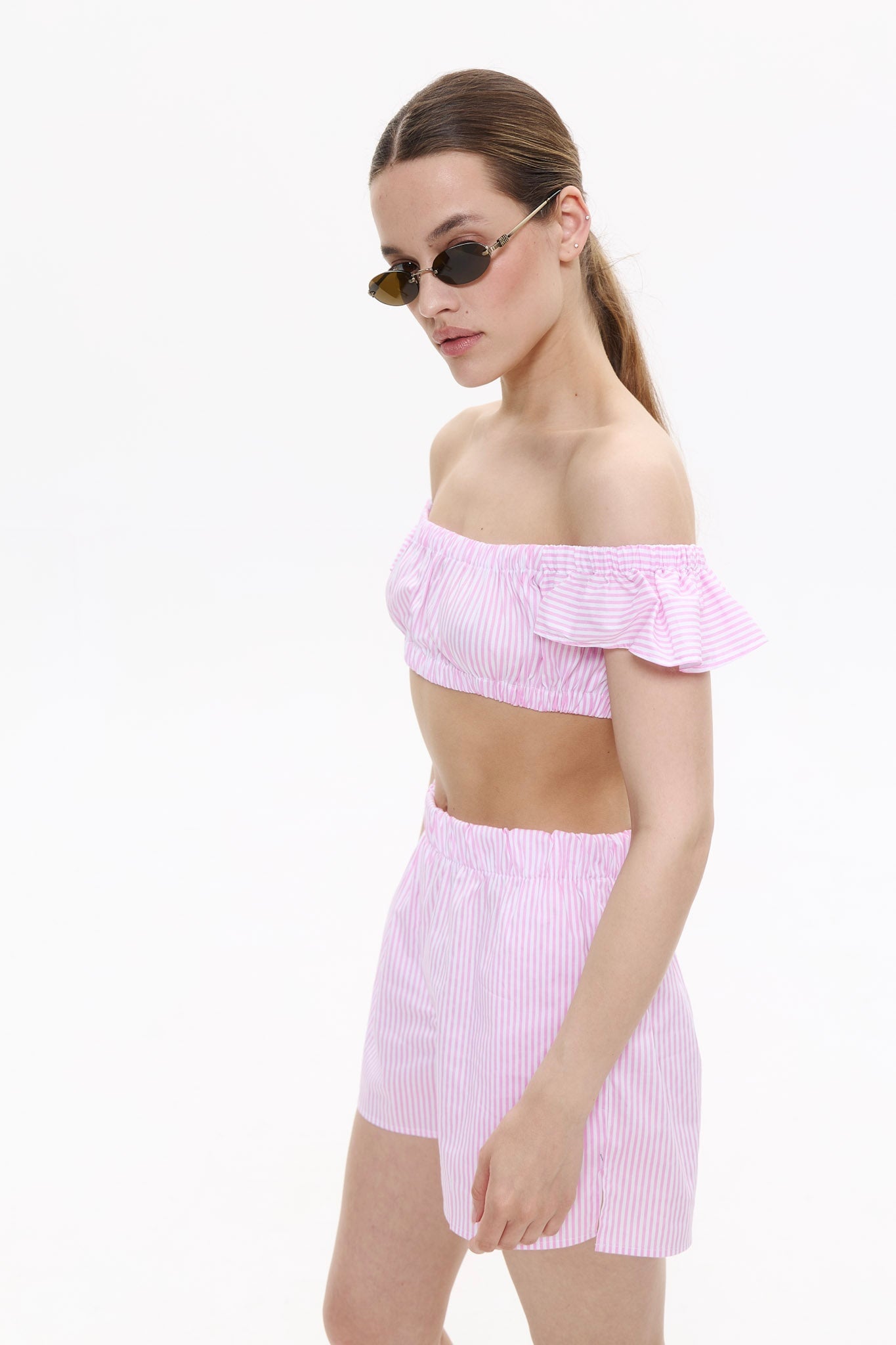 VACATION top in MARSHMALLOW PINK DLNSK 