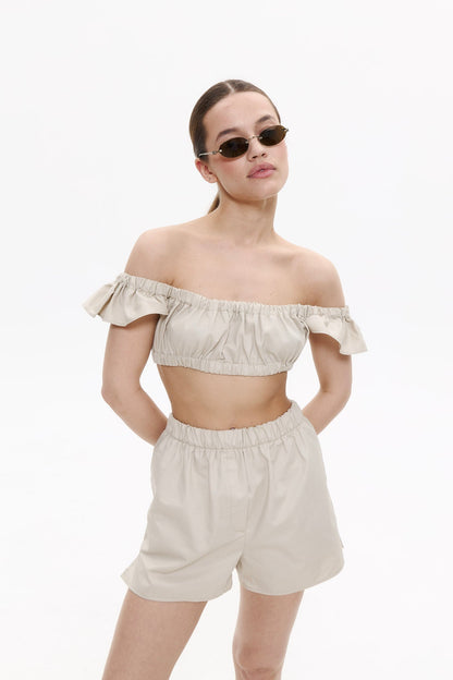 VACATION top in SAND DLNSK 