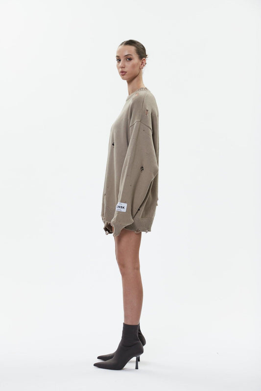 PRE ORDER!!! Sweater HOLY in SAND DLNSK